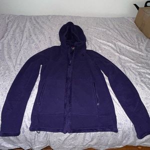 Purple northface jacket